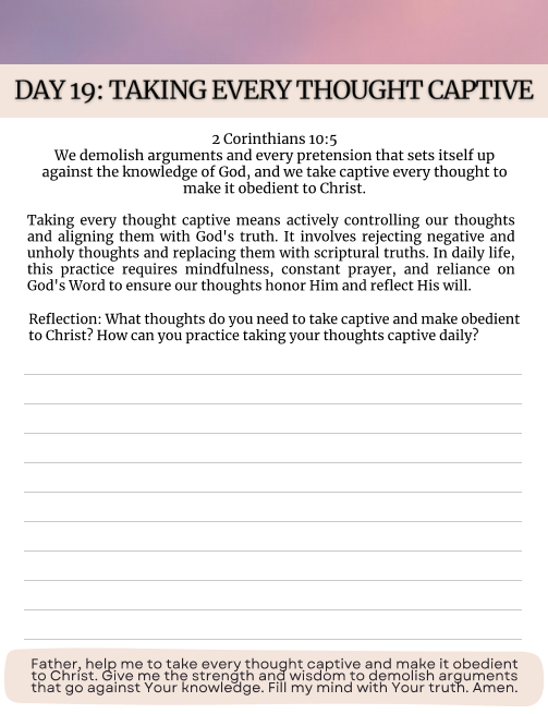 A Renewed Mind 30-Day Devotional Journal