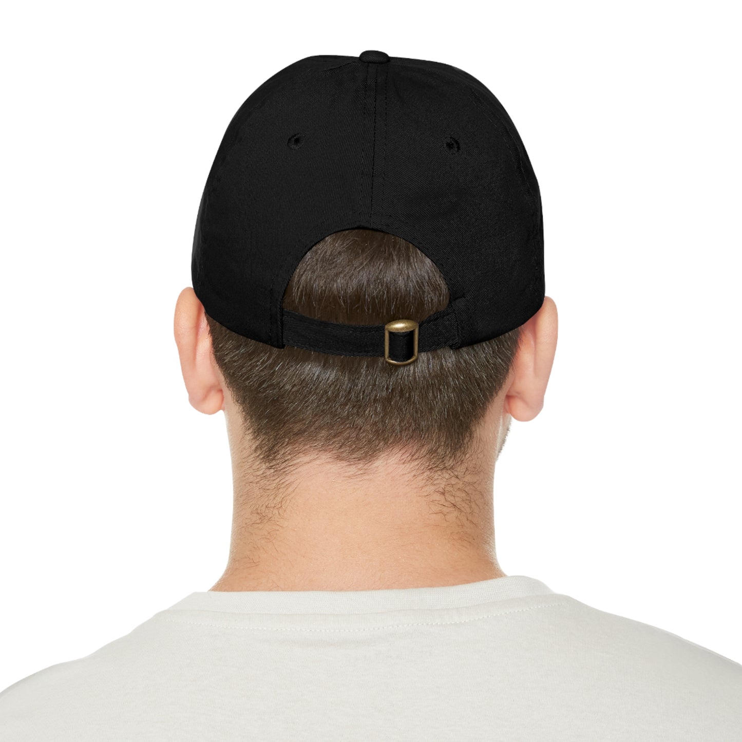 Message of HOPE- Cap Hat with Leather Patch (Rectangle)