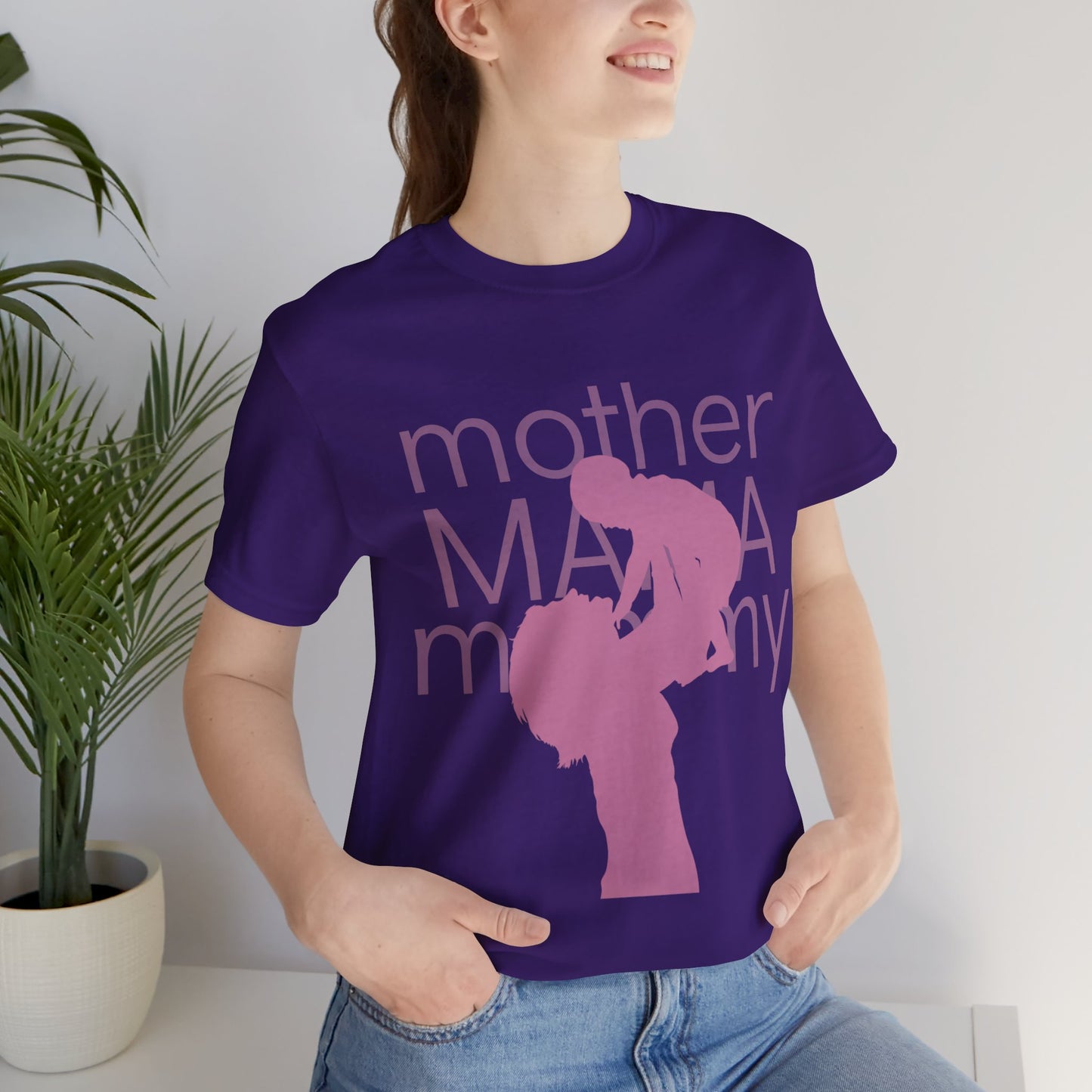 MAMA- Jersey Short Sleeve Tee