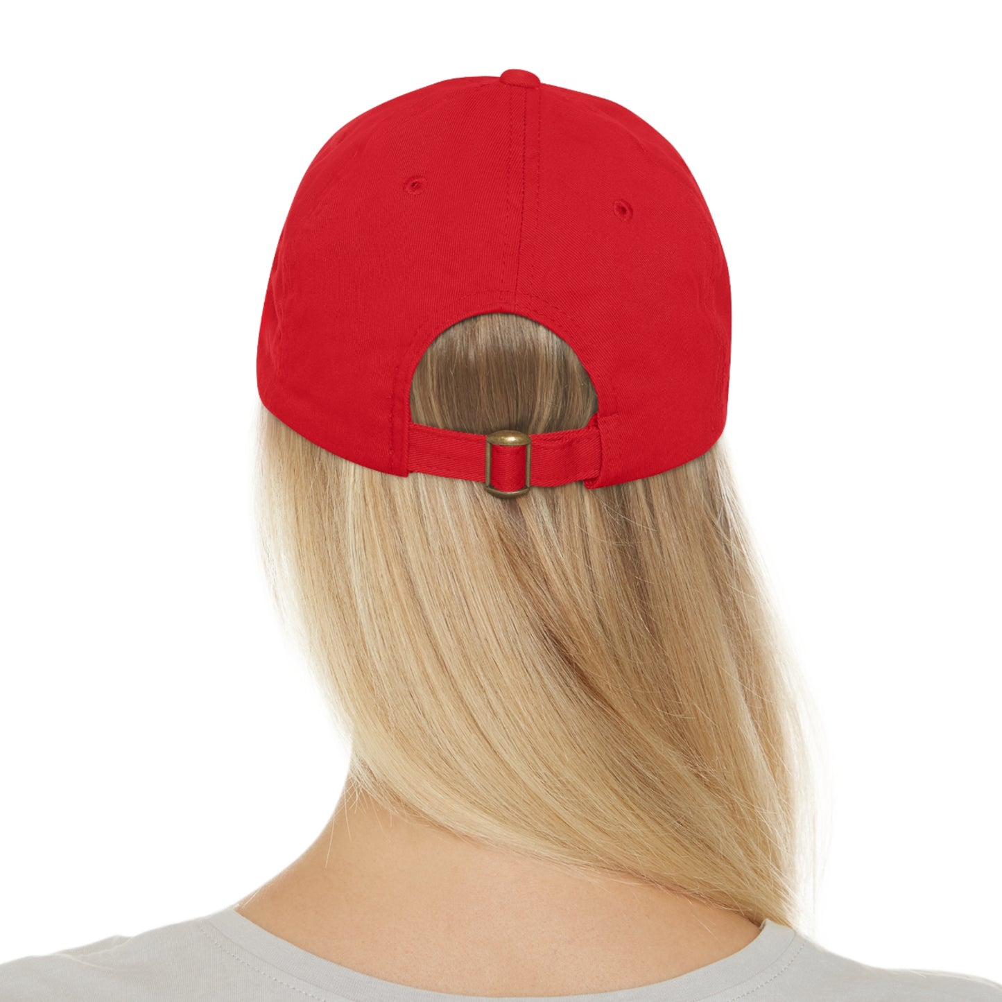 Message of HOPE- Cap Hat with Leather Patch (Rectangle)