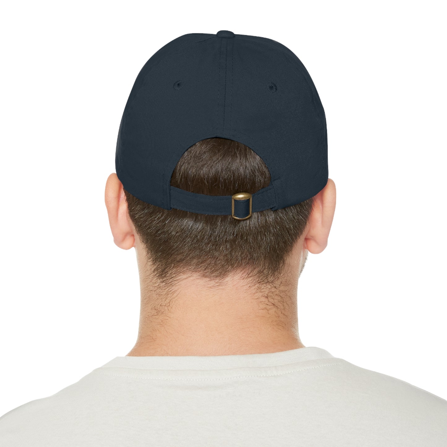 Message of HOPE- Cap Hat with Leather Patch (Rectangle)