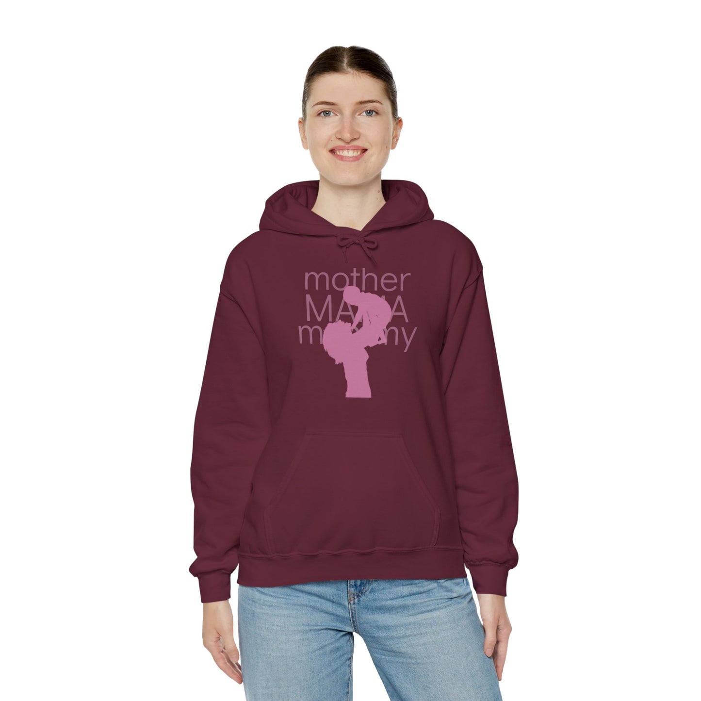 MAMA- Heavy Blend™ Hooded Sweatshirt