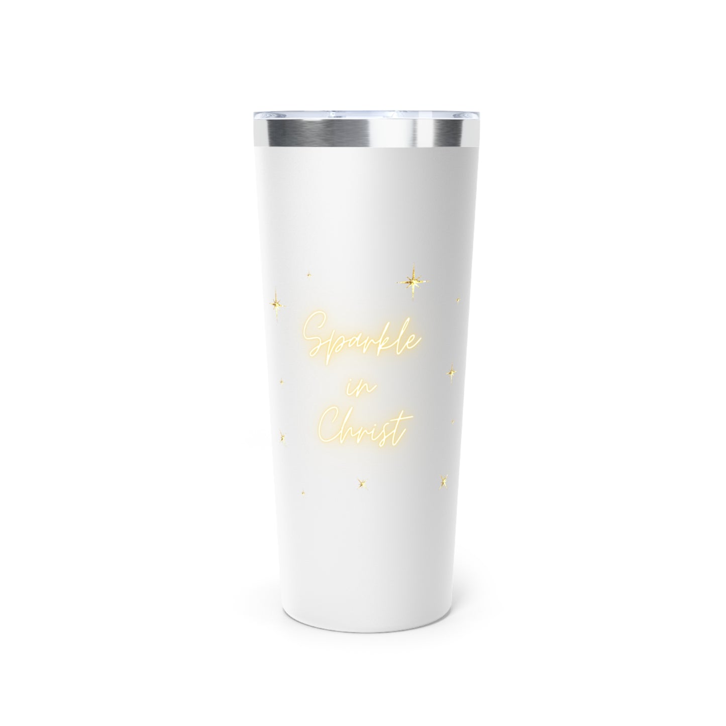 Sparkle in Christ- Copper Vacuum Insulated Tumbler, 22oz