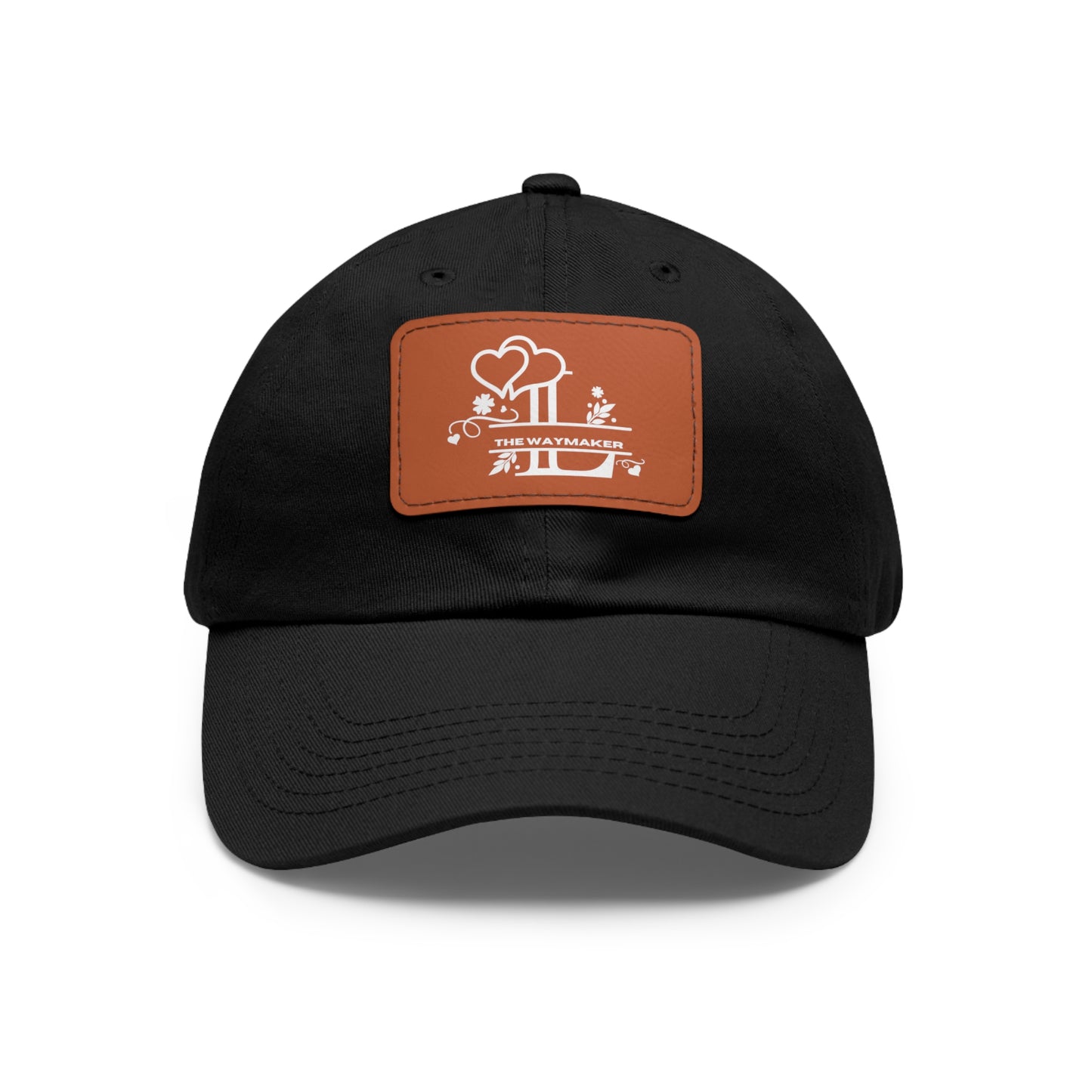 Love for the waymaker - Cap Hat with Leather Patch (Rectangle)