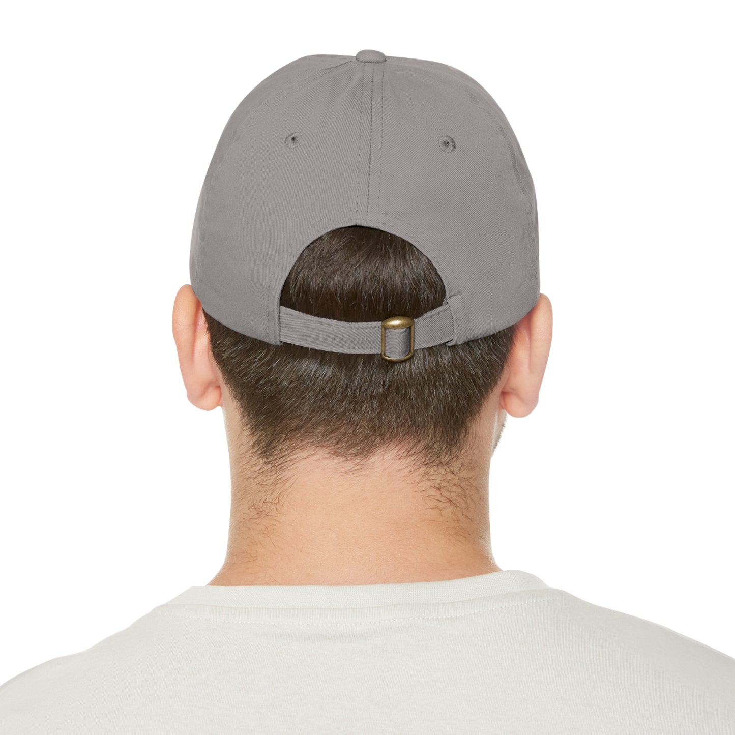 Message of HOPE- Cap Hat with Leather Patch (Rectangle)