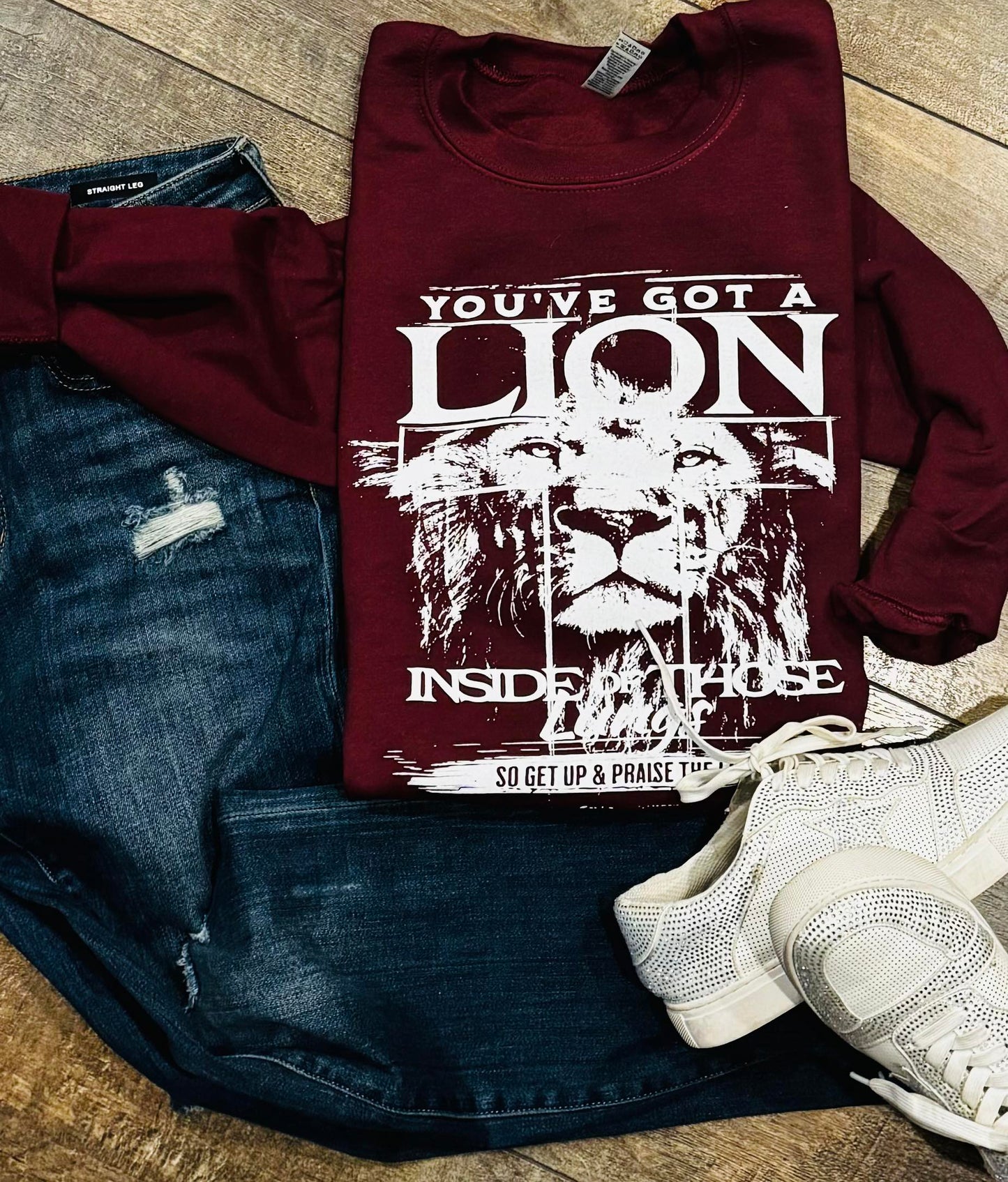 You've Got a Lion Inside Those Lungs Pullover