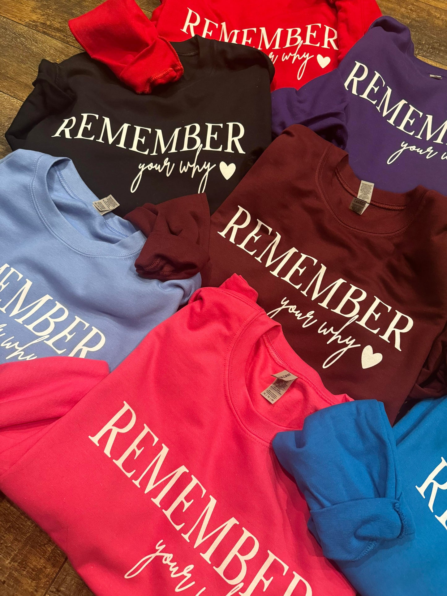 Remember Your Why Graphic Pullover SPECIAL MYSTERY PRICE