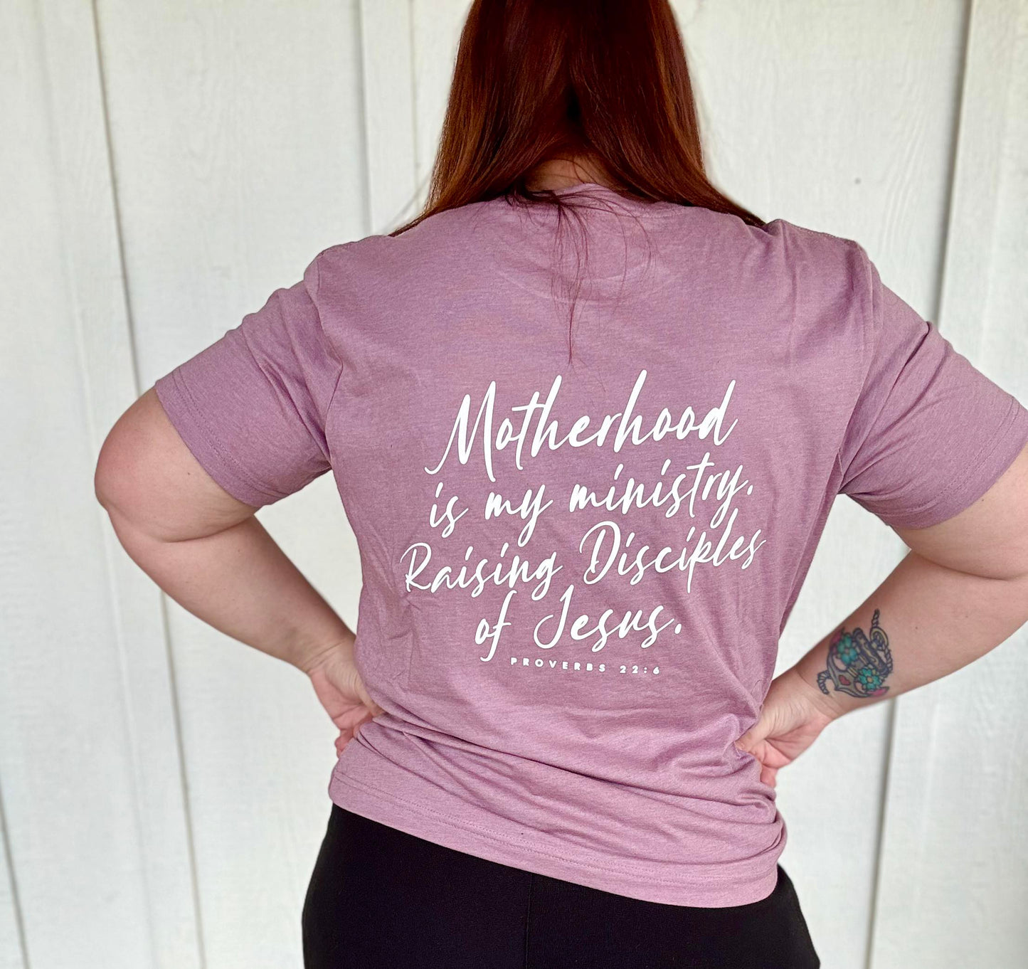 Motherhood is Kingdom Work Graphic Tee