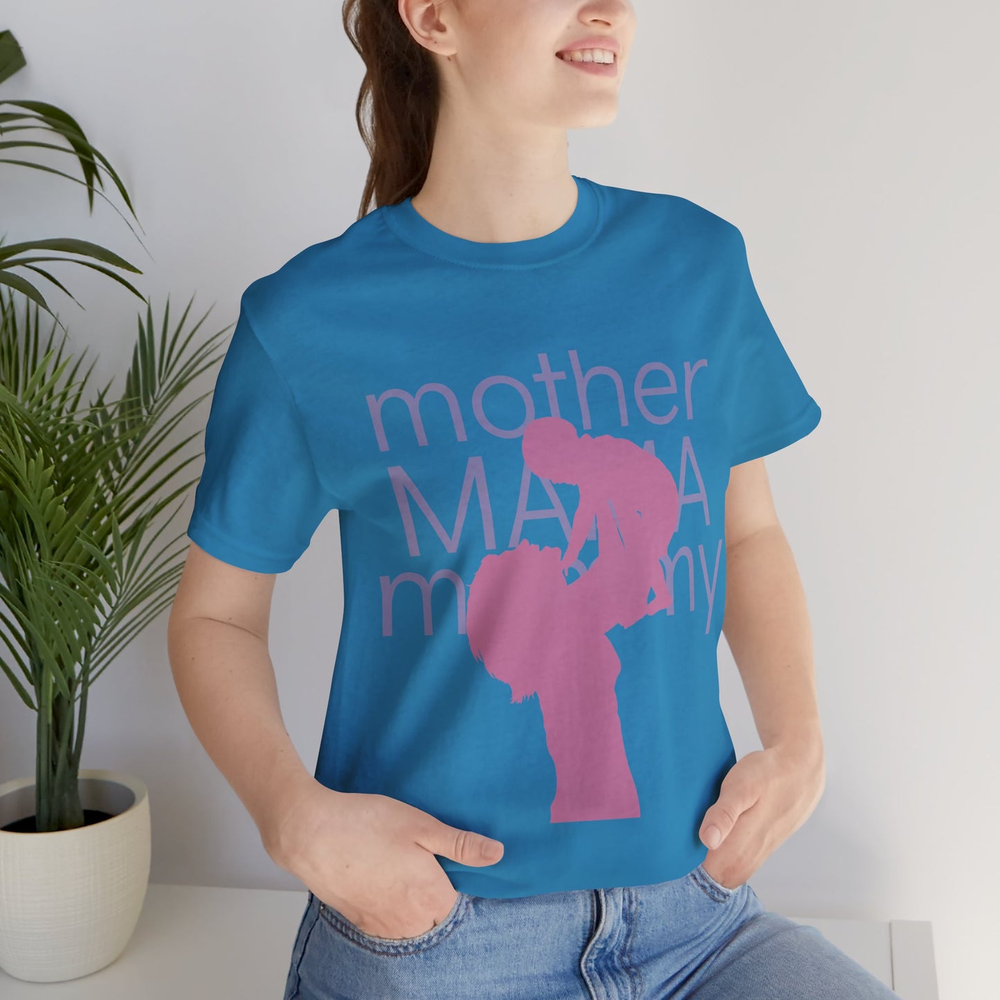 MAMA- Jersey Short Sleeve Tee