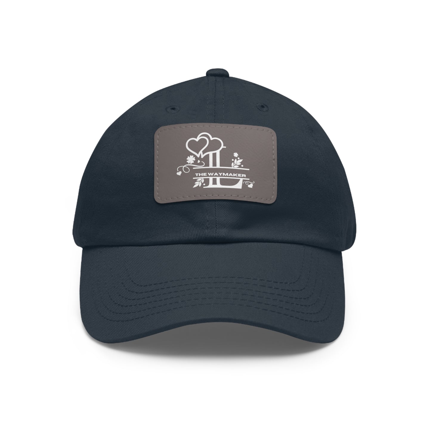 Love for the waymaker - Cap Hat with Leather Patch (Rectangle)