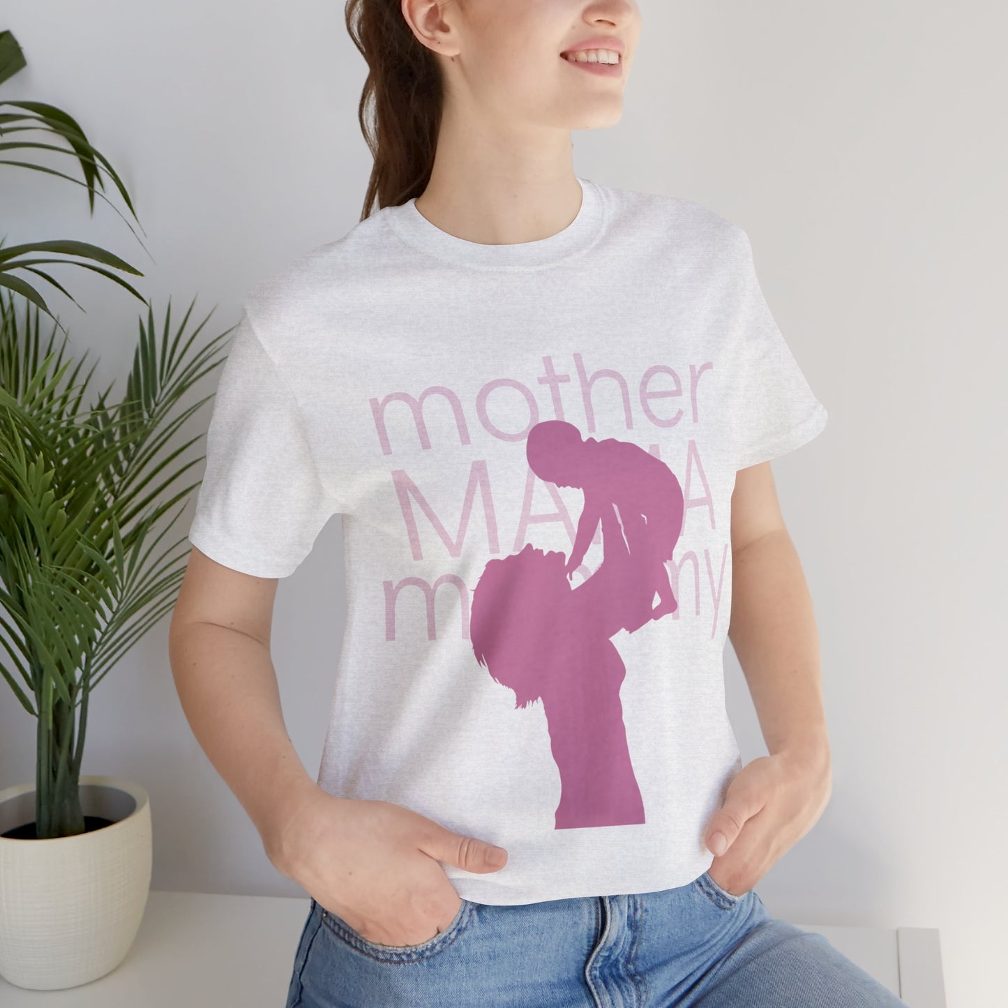 MAMA- Jersey Short Sleeve Tee