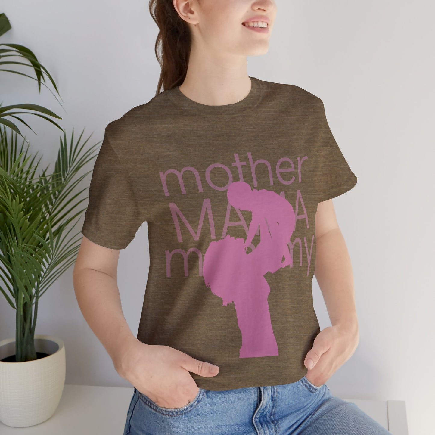 MAMA- Jersey Short Sleeve Tee