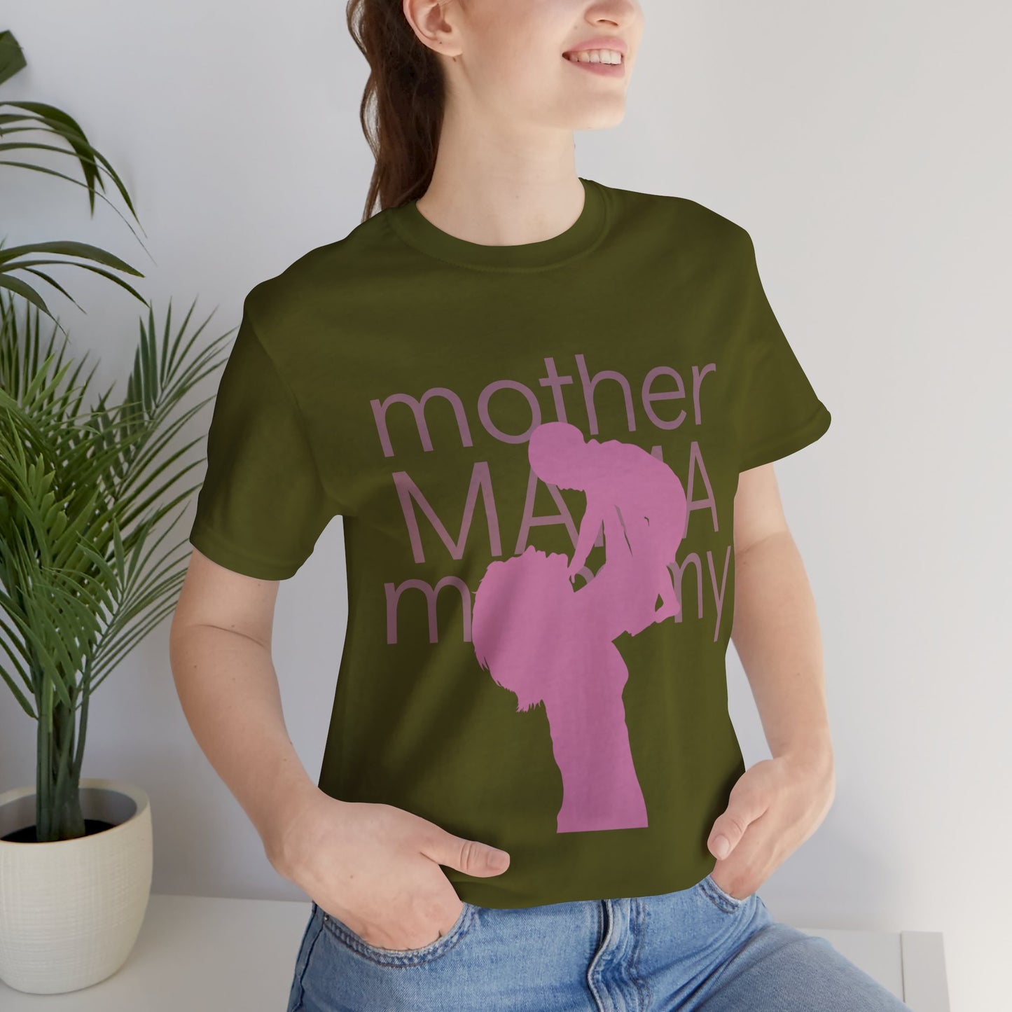 MAMA- Jersey Short Sleeve Tee