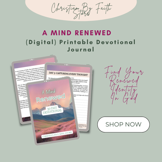 A Renewed Mind 30-Day Devotional Journal
