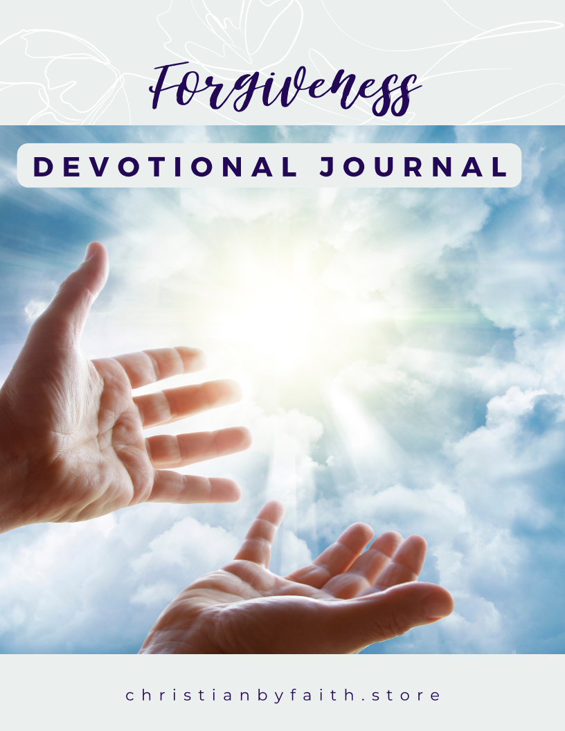 Forgiveness - Digital (print-out) devotional journal about finding forgivness