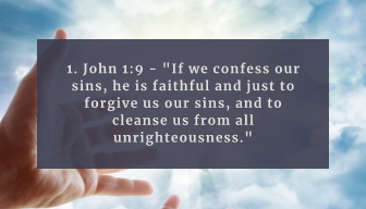 Forgiveness - 31 Scripture learning/prayer cards