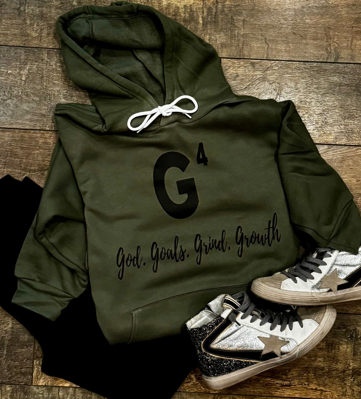 God, Goals, Grind & Growth Hoodie