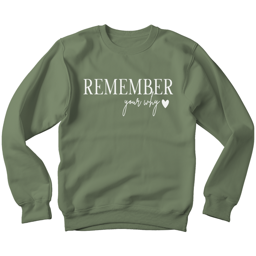 Remember Your Why Pullover