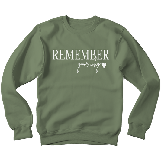 Remember Your Why Pullover