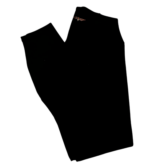 Essential Black Leggings with Compression