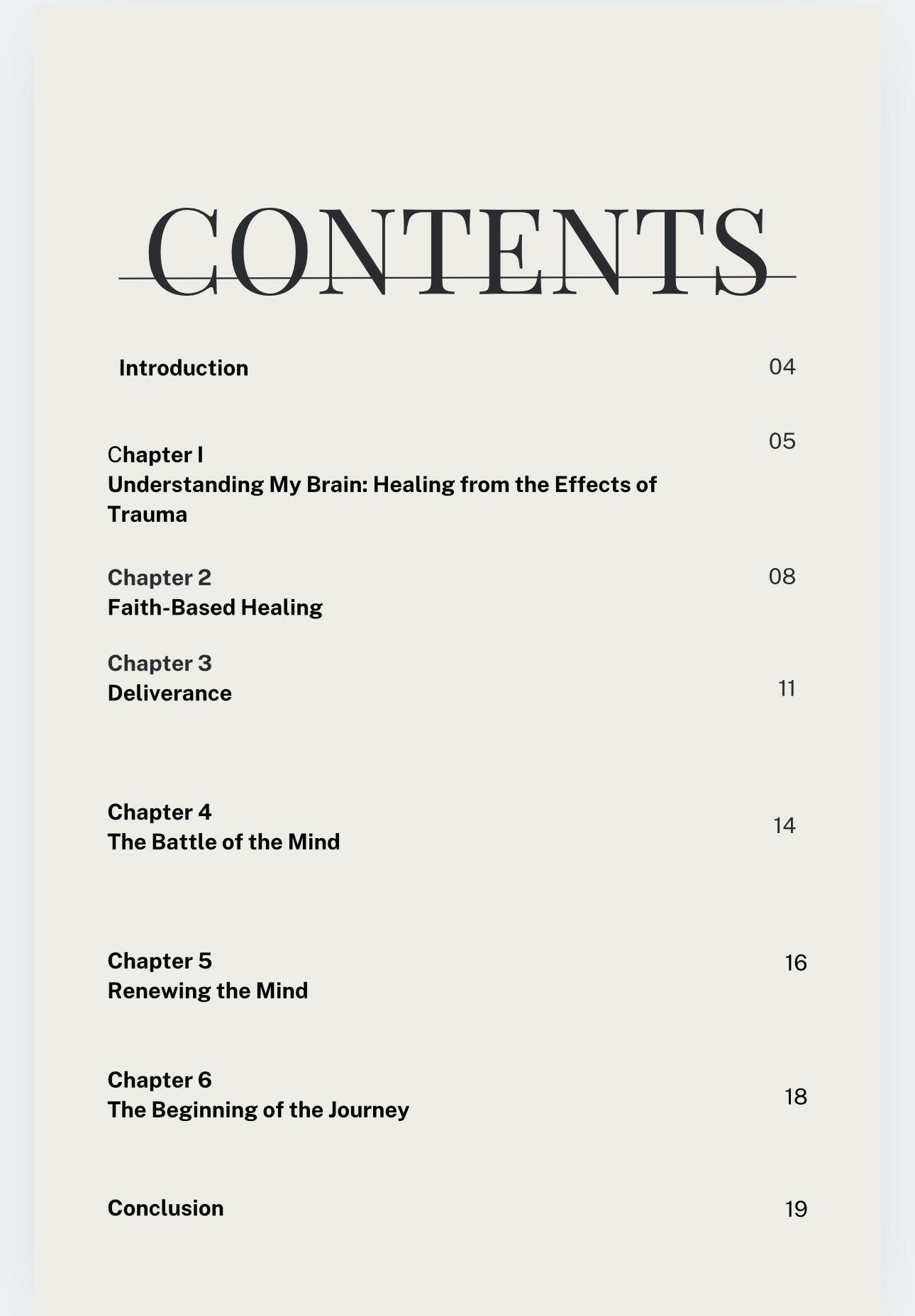 The Battle of the Mind